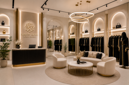 Stylish Colored Abayas